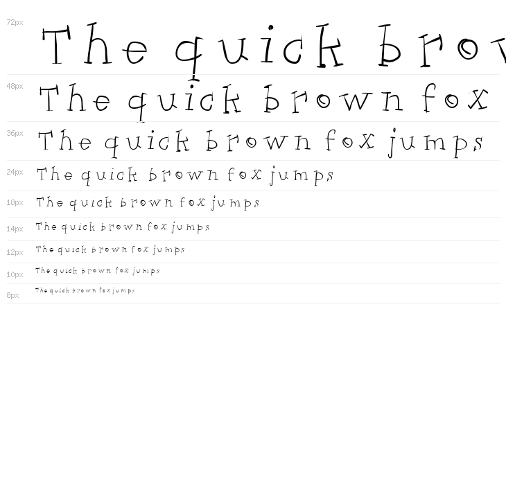 Kleins Dancing Slapzerif Waterfall