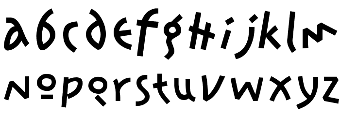 KleinsAmazon Font Litere mici