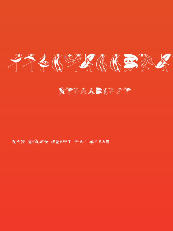 KleinsBirdsNoTen Poster