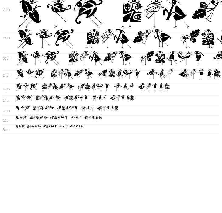 KleinsBirdsNoTen Waterfall