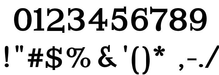 KleinsForgottenRoman Font OTHER CHARS