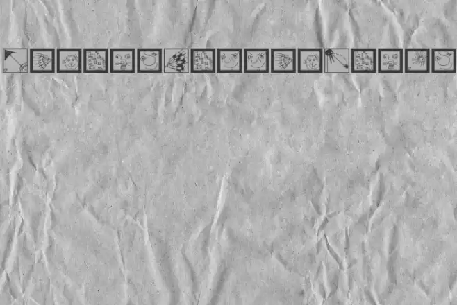 KleinsLittleDings Font examples