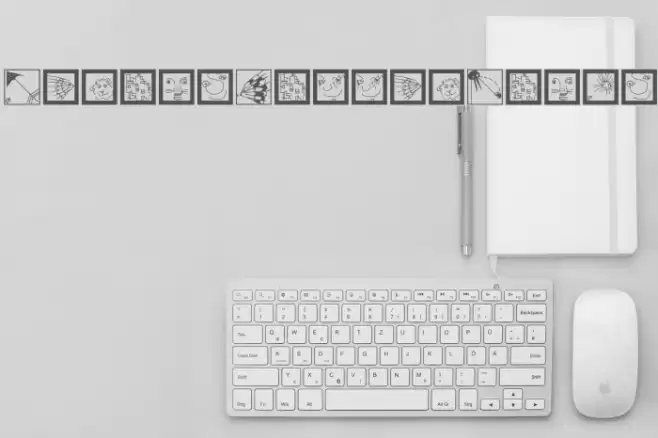 KleinsLittleDings Font examples