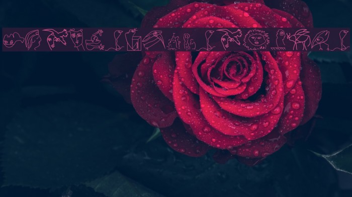 KleinsMouseTraps Font examples