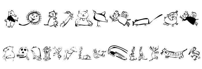 KleinsTypen Font OTHER CHARS
