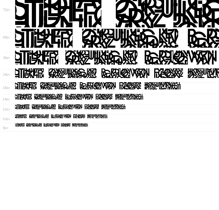 KleinsTypesoup Waterfall