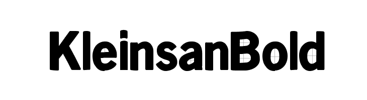 KleinsanBold Font