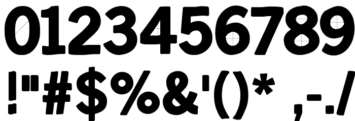 KleinsanBold Font OTHER CHARS