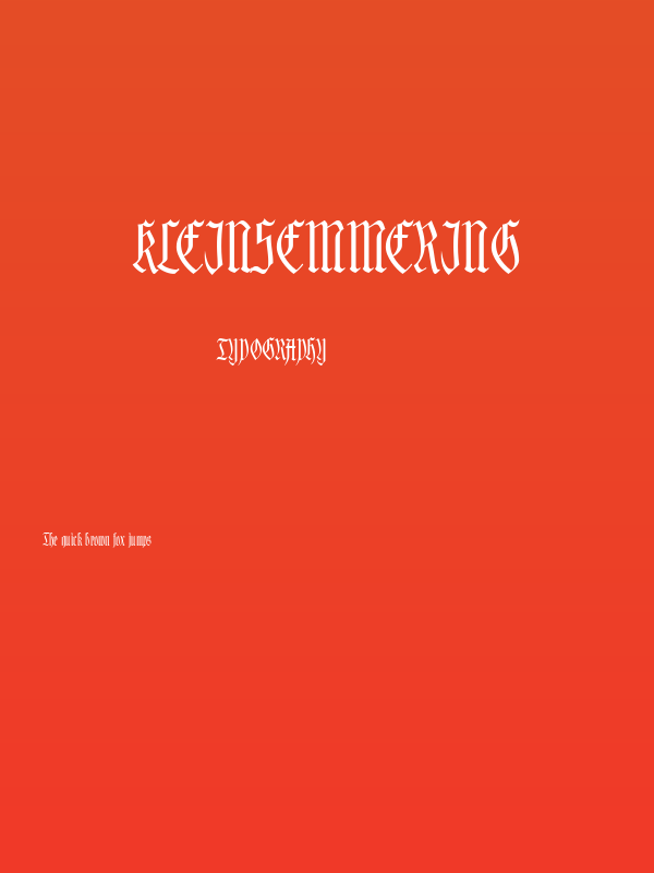 Kleinsemmering Poster