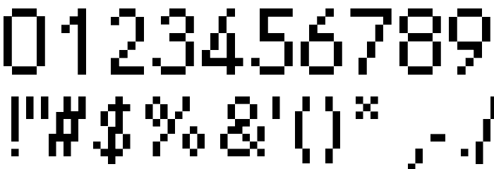 Kleintenna Font OTHER CHARS