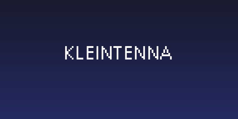 Kleintenna Social Header