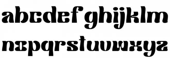 Klemer Display DEMO Regular Font Litere mici