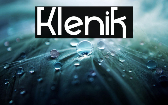 Klenik. Example 2