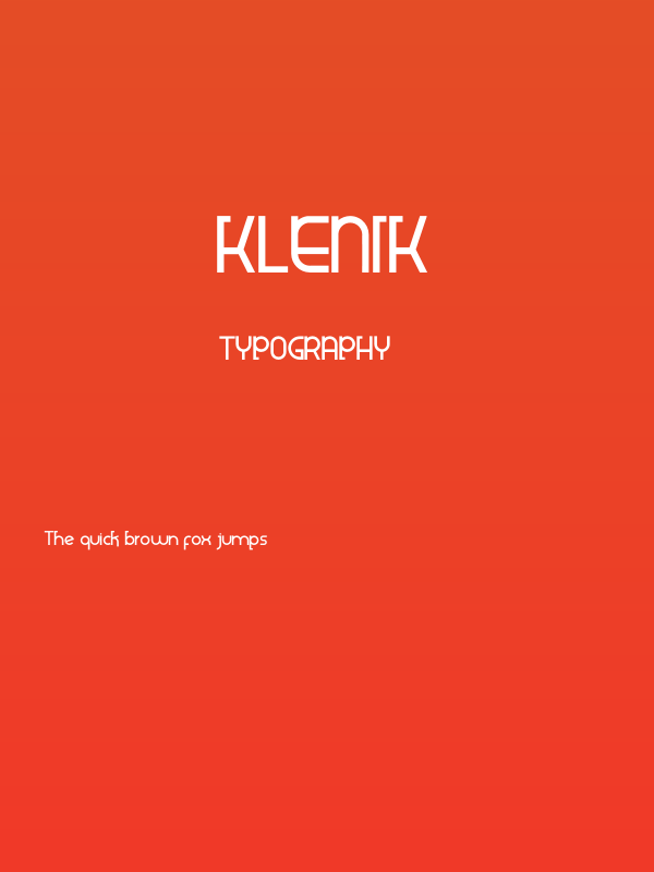 Klenik. Poster