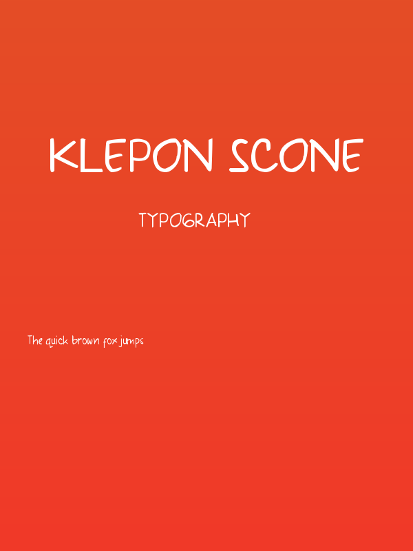 Klepon Scone Poster