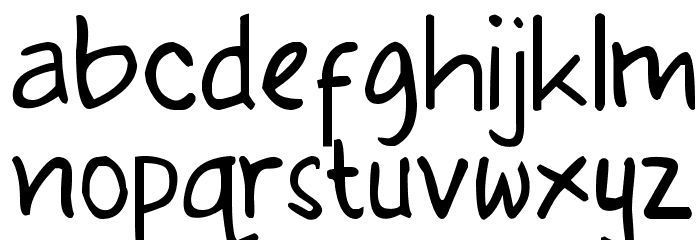 Klepon Scone Font LOWERCASE