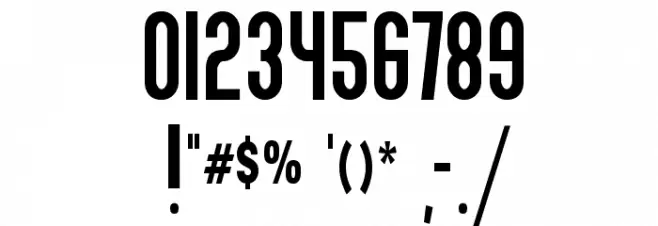 Kleptocracy Font OTHER CHARS