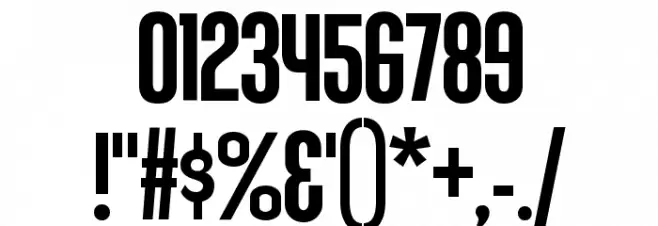 KleptocracyTitlingCd-Regular Font OTHER CHARS