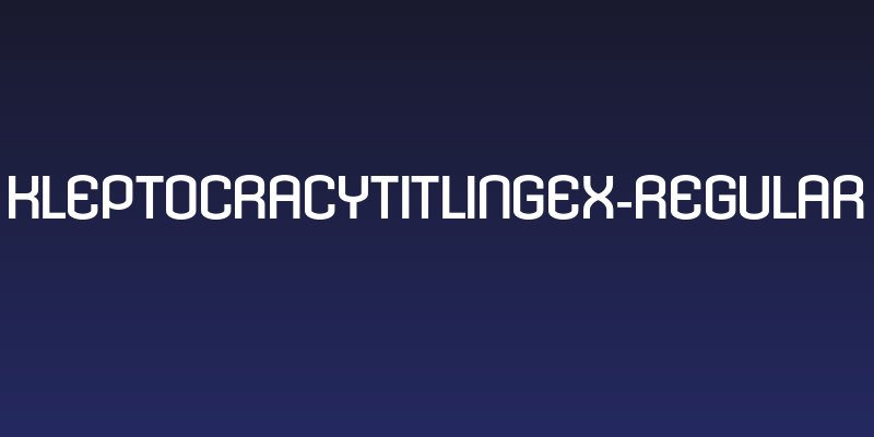 KleptocracyTitlingEx-Regular Social Header