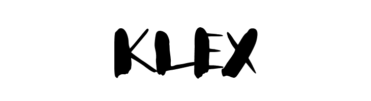 Klex  font caratteri gratis