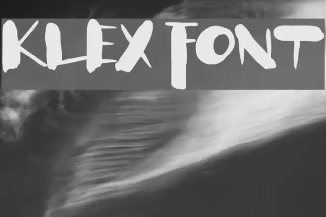 Klex Font examples
