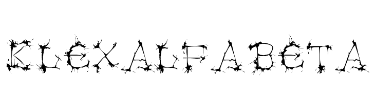 Klexalfabeta  Descarca Fonturi Gratis