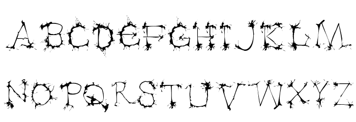 Klexalfabeta Font LOWERCASE