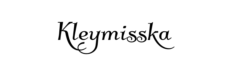 Kleymisska  Frei Schriftart Herunterladen