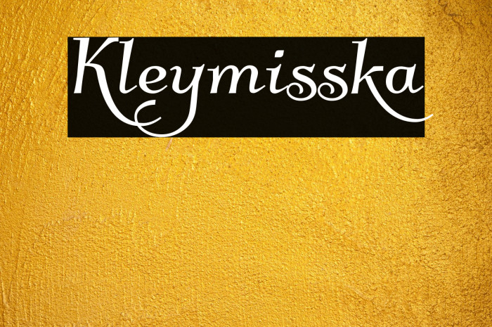Kleymisska Example 1