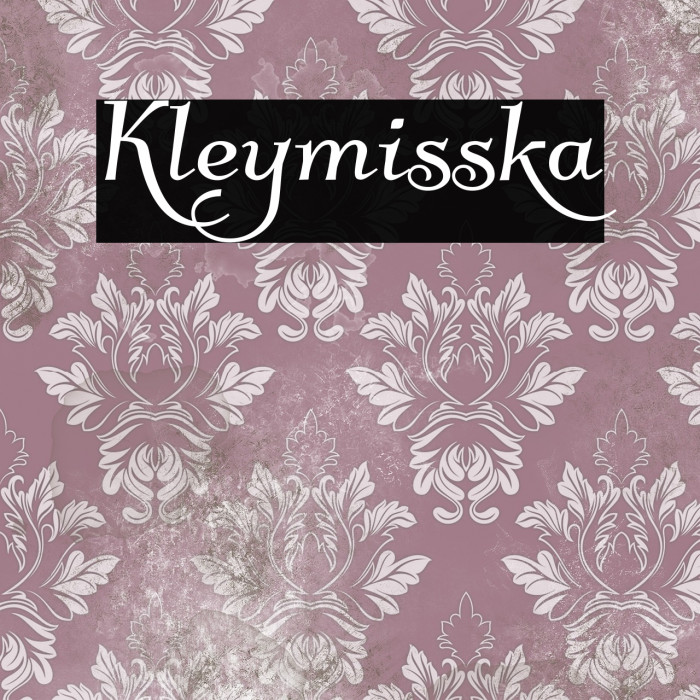Kleymisska Example 2