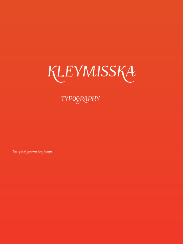 Kleymisska Poster