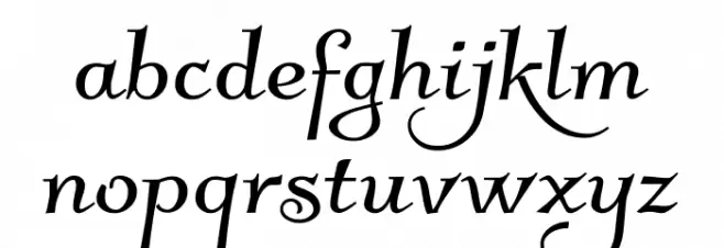 Kleymisska फ़ॉन्ट लोअरकेस