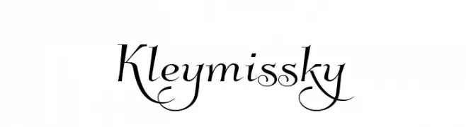 Kleymissky  नि: शुल्क फ़ॉन्ट्स डाउनलोड