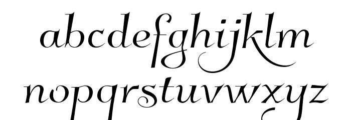 Kleymissky Font LOWERCASE