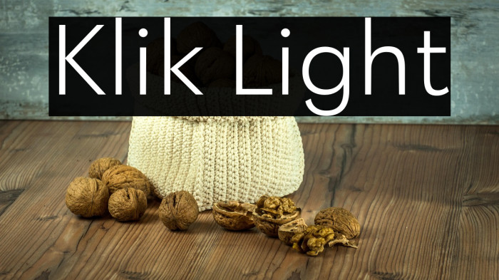 Klik Light Example 1
