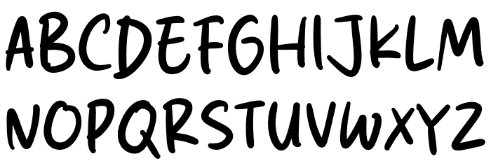 Klik Smith Font UPPERCASE