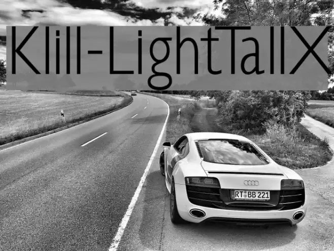 Klill-LightTallX  examples