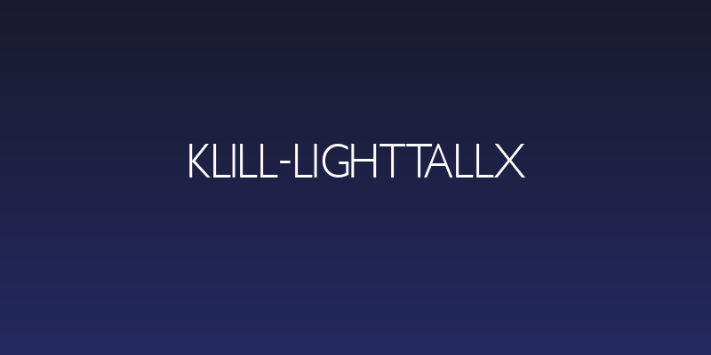 Klill-LightTallX Social Header