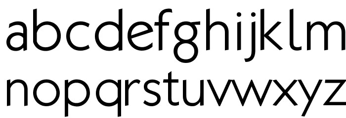 Klill-Light Font LOWERCASE
