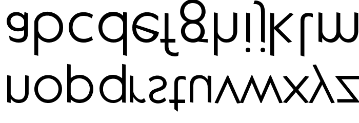 KlillForTypesetters Font LOWERCASE