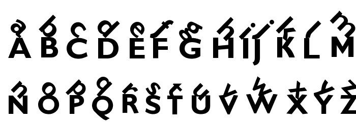 KlillMonograms Font LOWERCASE