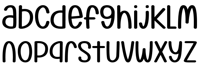 Klimaschutz Font LOWERCASE