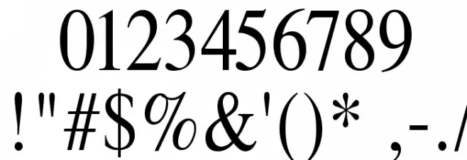 Klimes Font OTHER CHARS