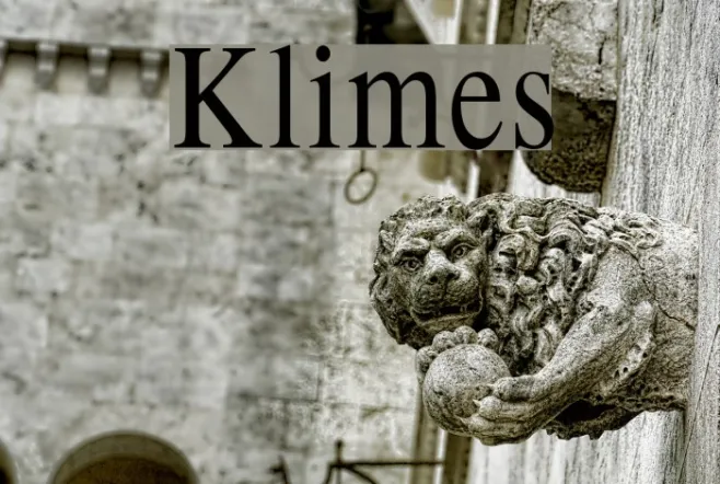 Klimes Example 1