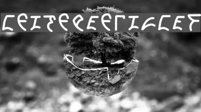 Klingon Hand Regular Font examples