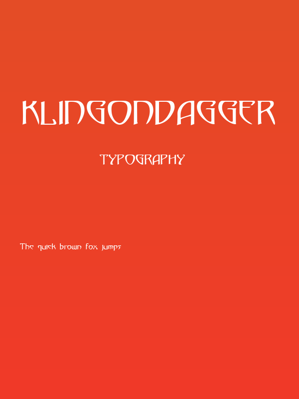 KlingonDagger Poster