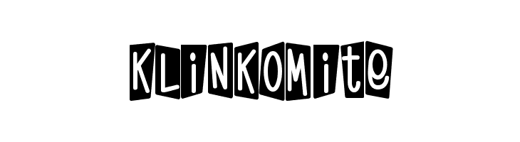 KlinkOMite  Fuentes Gratis Descargar