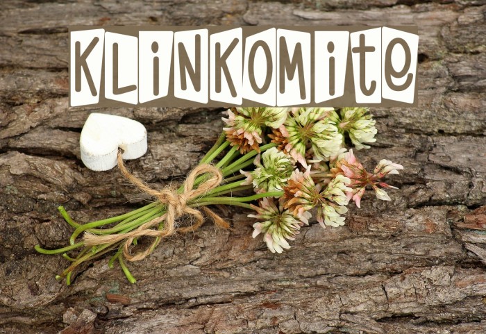KlinkOMite Font examples
