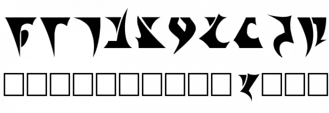 Klinzhai Font OTHER CHARS