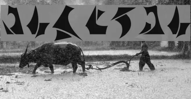 Klinzhai Font examples